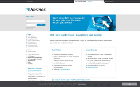 ProfiPaketService - Hermes