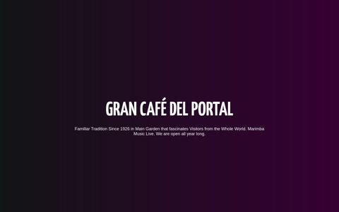 Gran Café del Portal, International, Veracruz - Travel By Mexico