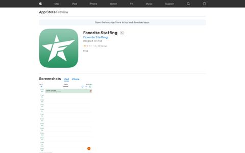 ‎Favorite Staffing on the App Store
