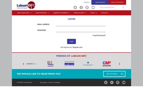 Login - Member | Labuan IBFC