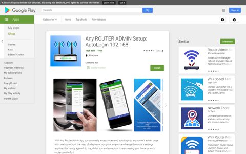Any ROUTER ADMIN Setup: AutoLogin 192.168 - Apps on ...