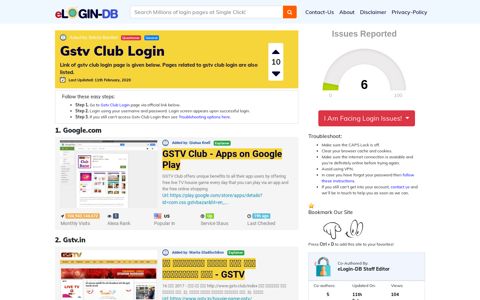 Gstv Club Login - login login login login 0 Views