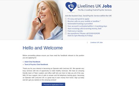 Livelines Applications - Livelines Admin