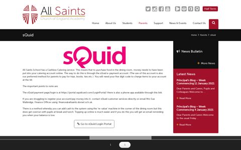 sQuid - All Saints Church of England Academy