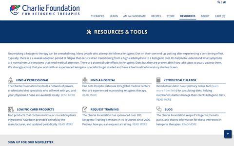 Resources & Tools - The Charlie Foundation