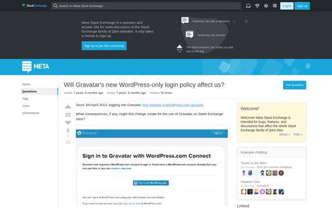Will Gravatar's new WordPress-only login policy affect us ...