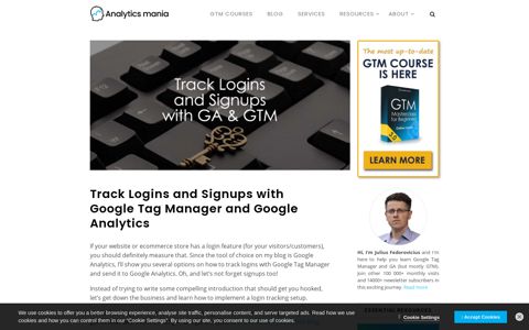 Track Logins and Signups with Google Tag Manager and ...
