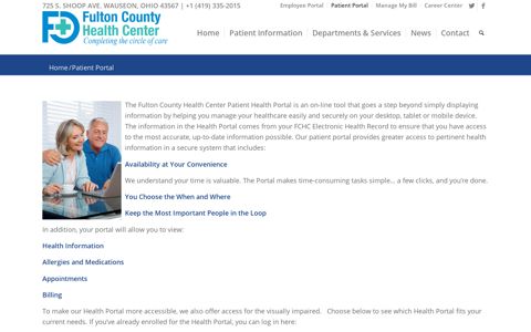 Patient Portal – Fulton County Health Center