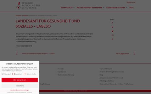 Landesamt für Gesundheit und Soziales – LAGeSo - Berliner ...