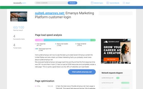suite6.emarsys.net — Emarsys Marketing Platform customer-login