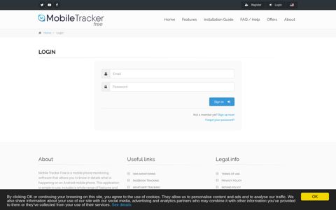 Login | Mobile Tracker Free