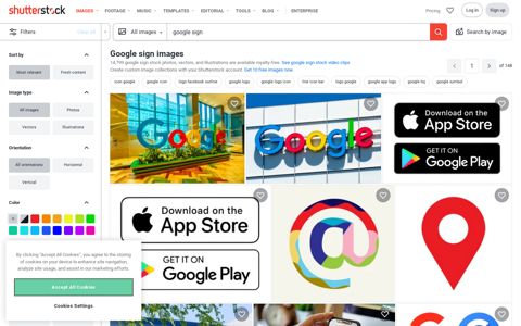 Google Sign Images, Stock Photos & Vectors | Shutterstock