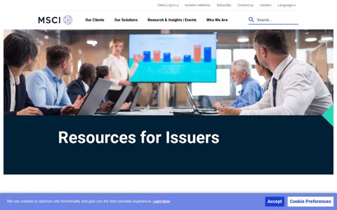 Resources for Issuers - MSCI