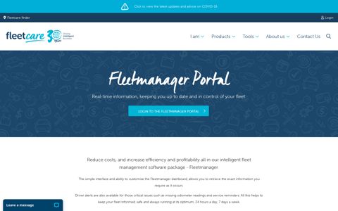Fleetmanager Portal - Fleetcare