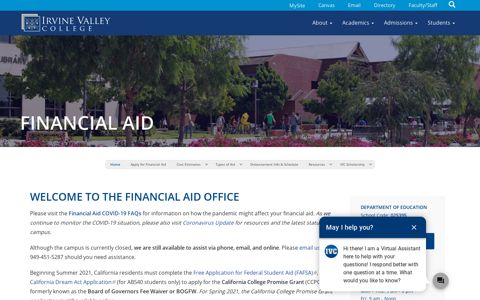 Home | Financial Aid Office