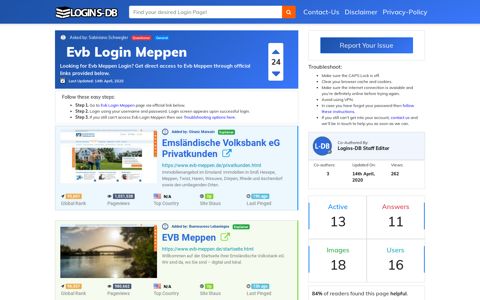 Evb Login Meppen - Logins-DB