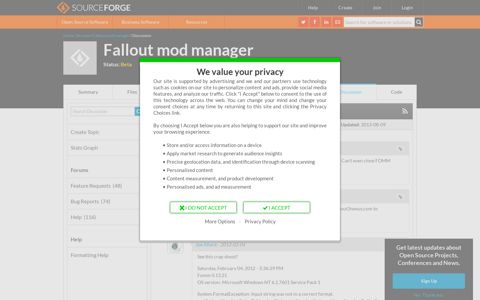Fallout mod manager / Discussion / Help: FOMM can't Log into ...