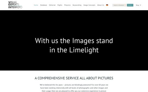 a comprehensive service all about pictures - Interfoto