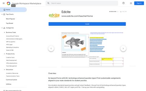 Edcite - Google Workspace Marketplace