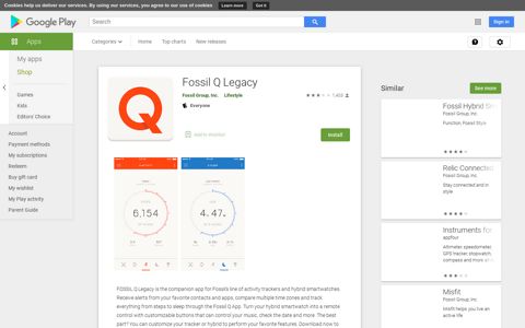 Fossil Q Legacy - Apps on Google Play
