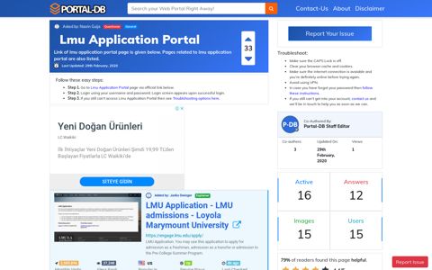 Lmu Application Portal