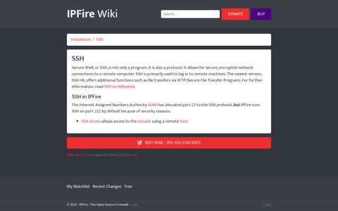 SSH - wiki.ipfire.org