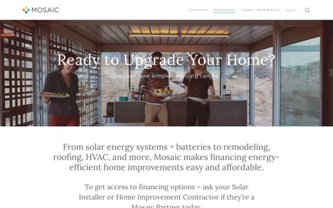 Homeowners | Join Mosaic