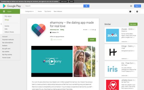eharmony - Online Dating App - Apps on Google Play