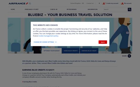 Air France© official site|BlueBiz Programme