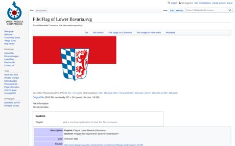 File:Flag of Lower Bavaria.svg - Wikimedia Commons