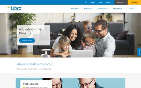 Activate Online Banking - Libro Credit Union