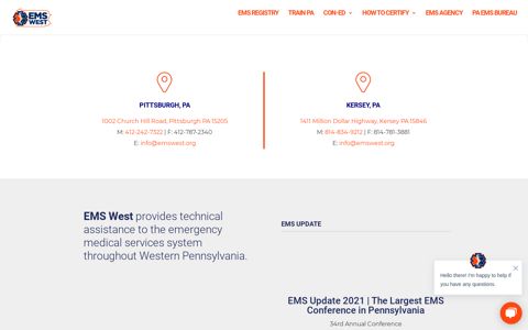 EMS West: Regional EMS Council Serving Western PA