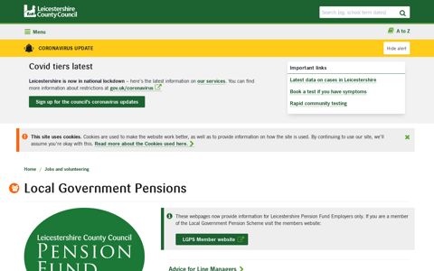Local Government Pensions | Leicestershire County Council