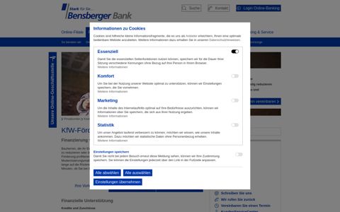 KfW-Förderung - Bensberger Bank eG