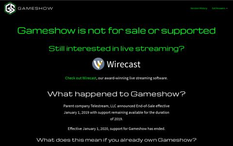 Gameshow Live Game Streaming and Gamecasting Software ...