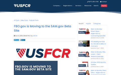 FBO.gov is Moving to the SAM.gov Beta Site - USFCR Blog