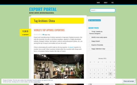 China – Export Portal
