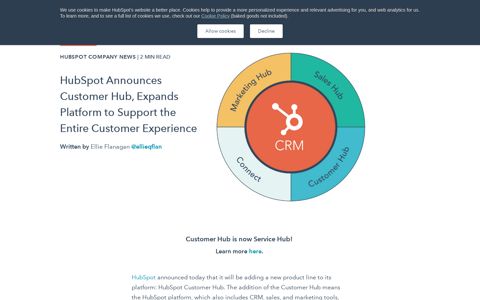 HubSpot Announces Customer Hub, Expands Platform to ...