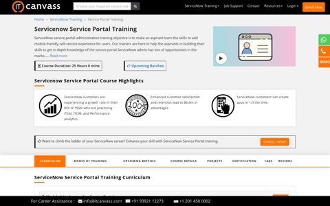 Servicenow Service Portal Training | Servicenow Training | IT ...