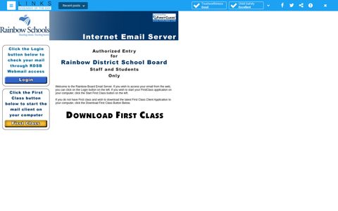 Rainbow District School Board E-Mail Server - Powered by ...