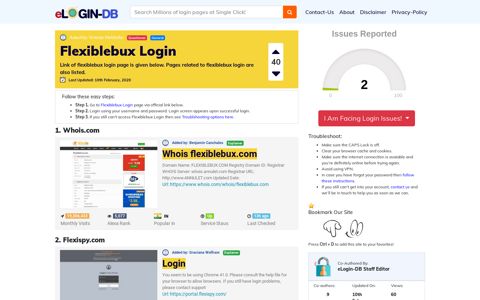 Flexiblebux Login - A database full of login pages from all over the ...