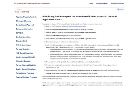 What is required to complete the NAID Recertification process ...