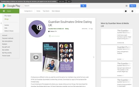 Guardian Soulmates Online Dating UK - Apps on Google Play