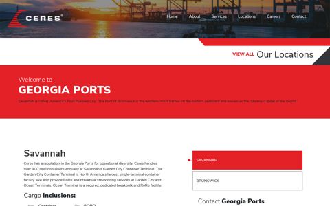 Georgia Ports - Ceres Terminals