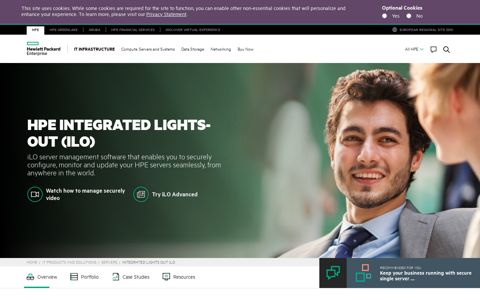 HPE Integrated Lights Out - iLO Remote Server Management ...