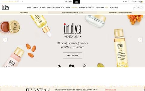 Indya: Indian Designer Wear - Online Fashion Shopping Site ...