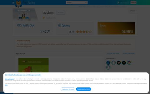 Review of lazybux : Scam or legit ? - FoxyRating