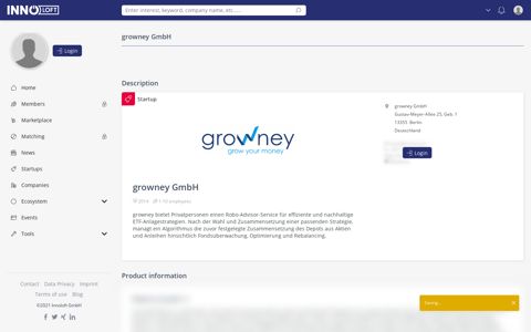 growney GmbH | Innoloft Innovation Network