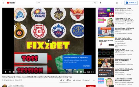 Online Playing ID I Online Account I Fix2bet Demo I ... - YouTube