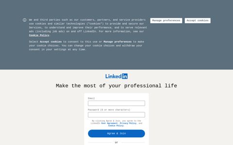 Create a LinkedIn Profile